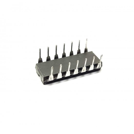 4Pcs 74HCT393N 74393 IC Binary Ripple Counter, HCT Family, 107 MHz, 2 Gate, 4.5 V to 5.5 V, DIP-14