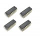 4Pcs 74HC4017N 744017 IC Logic IC Decade Counter, HC Family, 83 MHz, 2 V to 6 V, DIP-16
