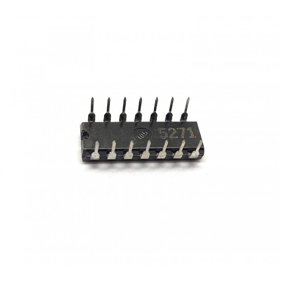 4Pcs HEF4002BP 4002 IC Logic Gate NOR Gate, HEF4000 Family, 2 Gate, 4 Input, 2.4 mA, 4.5V to 15.5V, DIP-14
