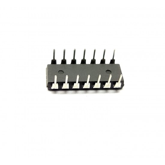 2Pcs CD4070BE HCF4070BE 4070 IC Logic Gate XOR Gate, CD4070, 2 Input, 6.8 mA, 3 V to 18 V, DIP-14