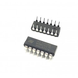 2Pcs 4000 IC CD4000 HCF4000BE Logic Gate IC DUAL 3-INPUT NOR GATE PLUS INVERTER