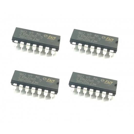 4Pcs 4024 IC HCF4024BE CD4024BE Logic IC Ripple Carry Binary/Divider, 24 MHz, 3 V to 18 V, DIP-14