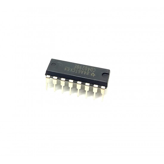 2Pcs CD4029BE 4029 IC Logic IC Binary/BCD Up/Down Counter, 11 MHz, 3 V to 18 V, DIP-16