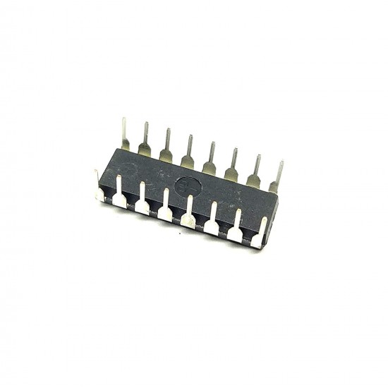 2Pcs CD4511BE IW4511BN 4511 IC BCD to 7 Segment Decoder/Driver/Latch, 7 Output, 6.8 mA, 3 V to 18 V