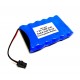 7.2V 1500 mAh Polymer Ni-Cd Rechargeable 6 AA Cell Battery Pack for cordless phone Toy Car DIY Project