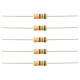 250Pcs 1.5K Ohm Carbon Film Resistor 1/4 W Resistance 0.25 Watt 250mW 5% Toleance High Quality For DIY