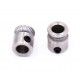 1pcs MK8 1.75mm Stainless Steel Extruder Drive Gear Hobbed Gear For Reprap 3D Printer