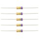 250Pcs 680K Ohm Carbon Film Resistor 1/4 W Resistance 0.25 Watt 250mW 5% Toleance High Quality For DIY