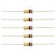 250Pcs 1 Ohm Carbon Film Resistor 1/4 W Resistance 0.25 Watt 250mW 5% Toleance High Quality For DIY