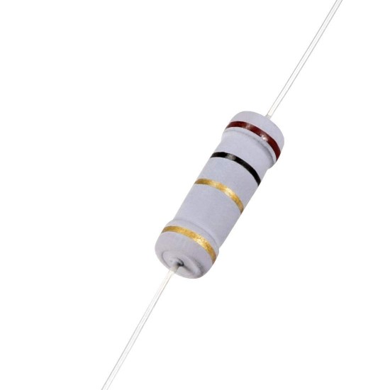 250Pcs 1 Ohm Carbon Film Resistor 1/4 W Resistance 0.25 Watt 250mW 5% Toleance High Quality For DIY