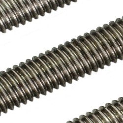2Pcs 300mm (0.3 mtr) SS304 Threaded Rod M8 8mm OD + M8 nut 1.25mm Pitch 8mm T Nut Brass round Flange Single Nut for 3D Printer CNC Robotics