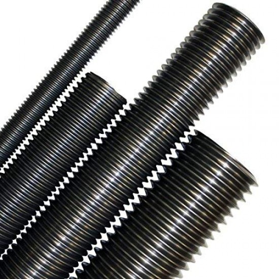 2Pcs 800mm (0.8 mtr) SS304 Threaded Rod M6 6mm OD + M6 nut 1mm Pitch 6mm T Nut Brass round Flange Single Nut for 3D Printer CNC Robotics