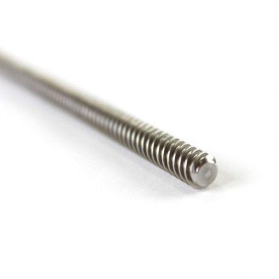 1Pcs 100mm (0.1 mtr) Trapezoidal Lead Screw Single Start Threaded Rod T10 10mm Pitch 2mm Lead 10 TR10 with Brass nut for 3D Printer CNC Robotics