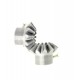 1pcs 3D Printed Plastic Bevel Gear 12 Teeth, 33mm dia, 10mm Width, 6mm hole, 2.5 Module for DIY Projects