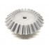 1pcs 3D Printed Left Helical Plastic Bevel Gear 12 Teeth, 33mm dia, 10mm Width, 6mm hole, 2.5 Module for DIY Projects