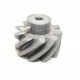 1pcs 3D Printed Right Helical Plastic Spur Gear 10 Teeth, 40mm dia, 20mm Width, 6mm hole, 45 degree Helix for DIY Projects