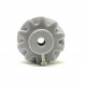 1pcs 3D Printed Left Helical Plastic Spur Gear 10 Teeth, 40mm dia, 20mm Width, 6mm hole, 45 degree Helix for DIY Projects