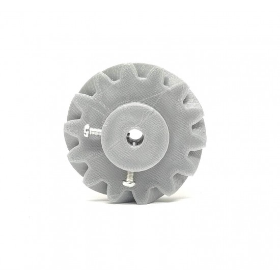 1pcs 3D Printed Right Helical Plastic Spur Gear 14 Teeth, 54mm dia, 15mm Width, 6mm hole, 45 degree Helix for DIY Projects