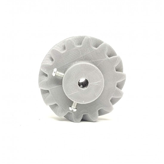1 Pair 3D Printed Helical Plastic Spur Gear 14 Teeth, 54mm dia, 15mm Width, 6mm hole, 45 degree Helix for DIY Projects