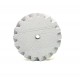 1pcs 3D Printed Left Helical Plastic Spur Gear 18 Teeth, 69mm dia, 15mm Width, 6mm hole, 45 degree Helix for DIY Projects