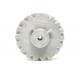 1pcs 3D Printed Left Helical Plastic Spur Gear 18 Teeth, 69mm dia, 15mm Width, 6mm hole, 45 degree Helix for DIY Projects