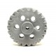 1pcs 3D Printed Left Helical Plastic Spur Gear 22 Teeth, 83mm dia, 15mm Width, 6mm hole, 45 degree Helix for DIY Projects