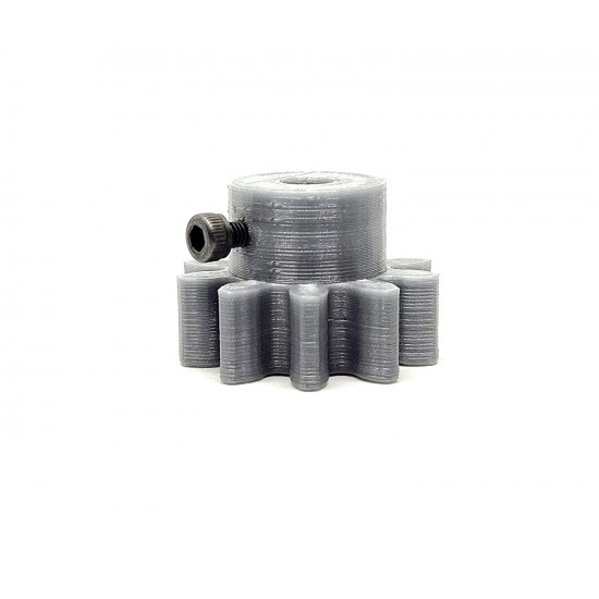 2pcs 3D Printed Plastic Spur Gear 10 Teeth, 30mm dia, 10mm Width, 6mm hole for DIY Projects