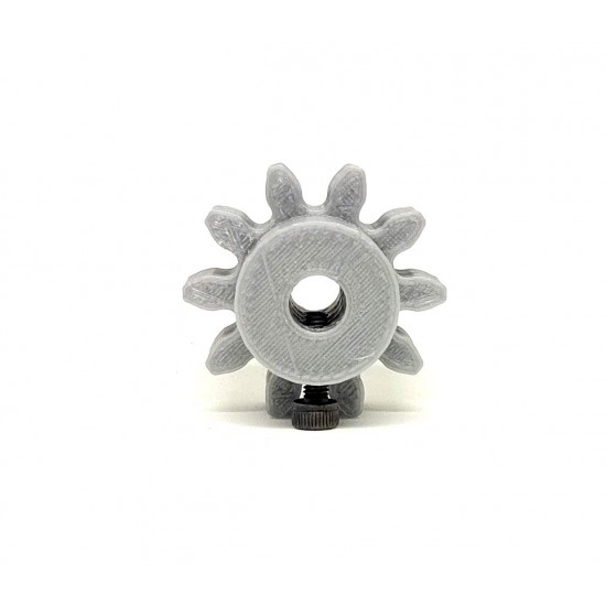 2pcs 3D Printed Plastic Spur Gear 10 Teeth, 30mm dia, 10mm Width, 6mm hole for DIY Projects