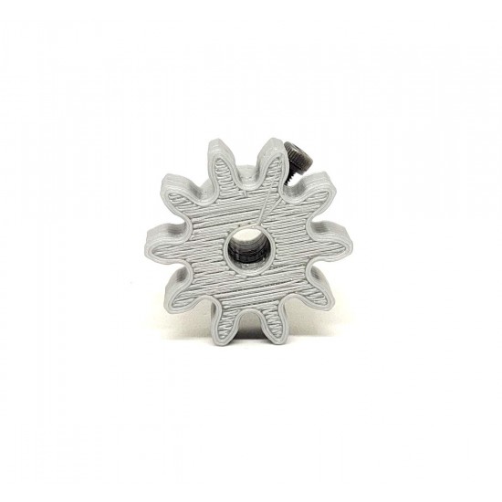 2pcs 3D Printed Plastic Spur Gear 10 Teeth, 30mm dia, 10mm Width, 6mm hole for DIY Projects