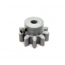 1pcs 3D Printed Plastic Spur Gear 10 Teeth, 30mm dia, 10mm Width, 6mm hole for DIY Projects