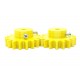 1pcs 3D Printed Plastic Spur Gear 18 Teeth, 50mm dia, 10mm Width, 6mm hole for DIY Projects