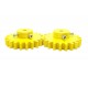 1pcs 3D Printed Plastic Spur Gear 22 Teeth, 60mm dia, 10mm Width, 6mm hole for DIY Projects