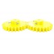 2pcs 3D Printed Plastic Spur Gear 26 Teeth, 70mm dia, 10mm Width, 6mm hole for DIY Projects