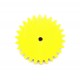 2pcs 3D Printed Plastic Spur Gear 26 Teeth, 70mm dia, 10mm Width, 6mm hole for DIY Projects