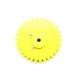 2pcs 3D Printed Plastic Spur Gear 30 Teeth, 80mm dia, 10mm Width, 6mm hole for DIY Projects