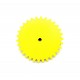2pcs 3D Printed Plastic Spur Gear 30 Teeth, 80mm dia, 10mm Width, 6mm hole for DIY Projects