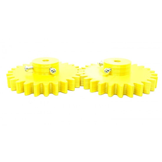 1pcs 3D Printed Plastic Spur Gear 30 Teeth, 80mm dia, 10mm Width, 6mm hole for DIY Projects