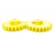 1pcs 3D Printed Plastic Spur Gear 22 Teeth (60mm dia) + 26 Teeth (70mm dia), 10mm Width, 6mm hole for DIY Projects