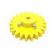1pcs 3D Printed Plastic Spur Gear 22 Teeth (60mm dia) + 26 Teeth (70mm dia), 10mm Width, 6mm hole for DIY Projects