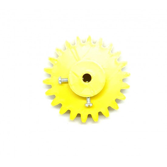1pcs 3D Printed Plastic Spur Gear 22 Teeth (60mm dia) + 26 Teeth (70mm dia), 10mm Width, 6mm hole for DIY Projects