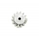 1pcs 3D Printed Plastic Spur Gear 14 Teeth (40mm dia) + 18 Teeth (50mm dia), 10mm Width, 6mm hole for DIY Projects