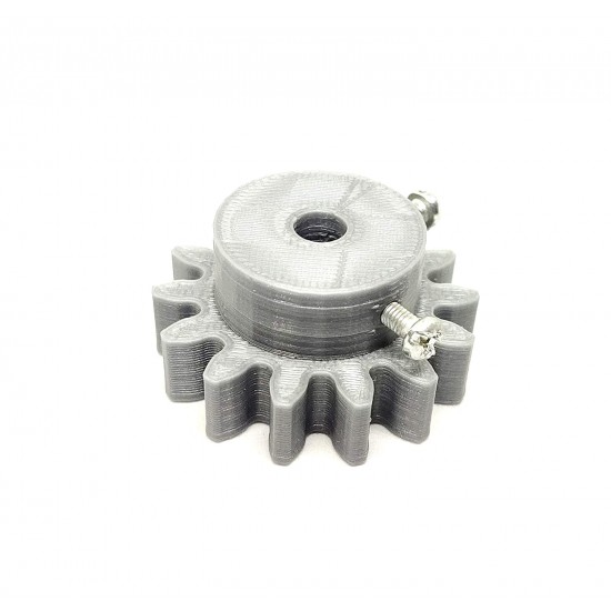 1pcs 3D Printed Plastic Spur Gear 14 Teeth (40mm dia) + 26 Teeth (70mm dia), 10mm Width, 6mm hole for DIY Projects