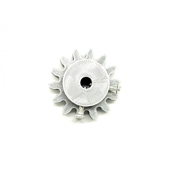 1pcs 3D Printed Plastic Spur Gear 14 Teeth (40mm dia) + 26 Teeth (70mm dia), 10mm Width, 6mm hole for DIY Projects