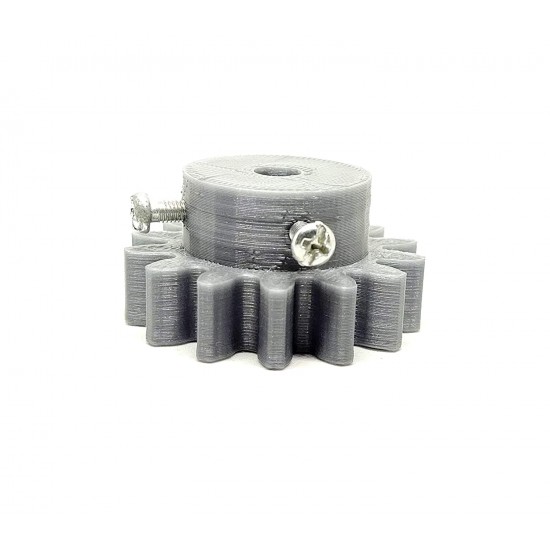1pcs 3D Printed Plastic Spur Gear 14 Teeth (40mm dia) + 26 Teeth (70mm dia), 10mm Width, 6mm hole for DIY Projects