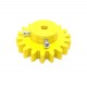 1pcs 3D Printed Plastic Spur Gear 18 Teeth (50mm dia) + 22 Teeth (60mm dia), 10mm Width, 6mm hole for DIY Projects