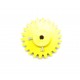 1pcs 3D Printed Plastic Spur Gear 18 Teeth (50mm dia) + 22 Teeth (60mm dia), 10mm Width, 6mm hole for DIY Projects