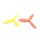 10 pair 3 Blade 50mm Blades Propeller for 0720 0820 coreless motor mini drones Aircraft Robotic Helicopter Toy