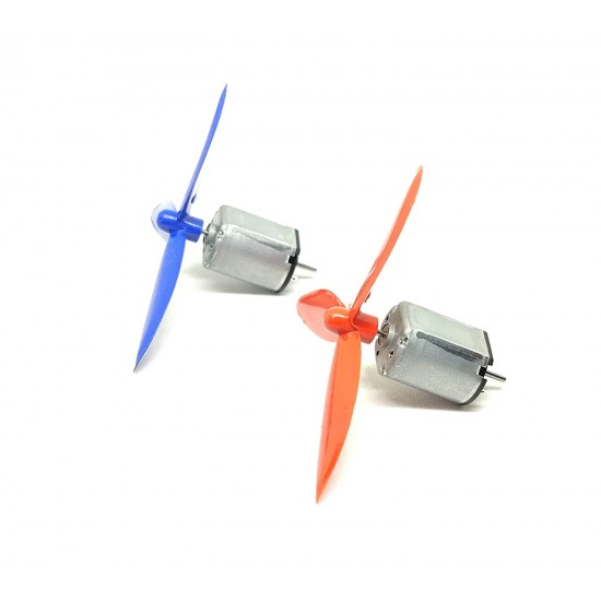 4pcs N20 3.7V Mini Drone Dual Shaft DC Motor 10x12x15mm 6000 RPM with 4Pcs 50mm 3 Blade Propeller For Airplane Helicopter Drones Toy Car Robot DIY