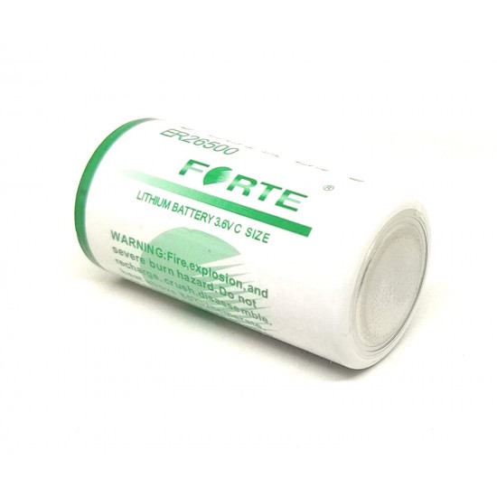 1pcs 3.6V 9000mah ER26500 C Size LITHIUM THIONYL CHLORIDE BATTERY (LiSoCl2) Battery Non Rechargeable for CNC PLC FANUC