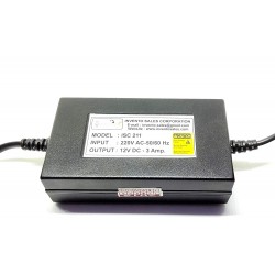 12V 3A DC Power supply AC Adaptor - SMPS - LED Strip - CCTV Power Adaptor